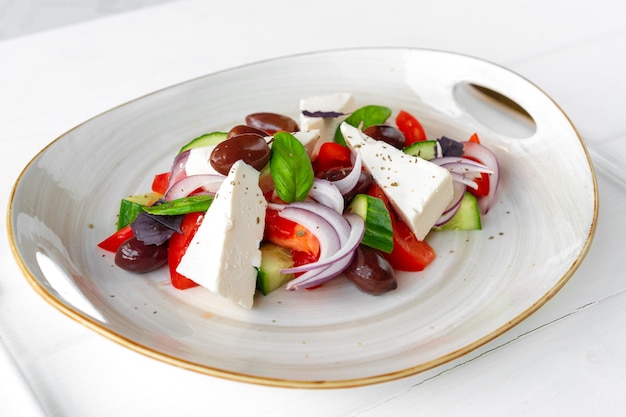 Sałatka z kozim serem